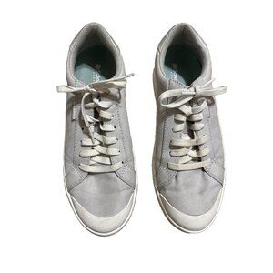 Dr Scholl's Gray Time Off Platform Sneakers Size 9.5